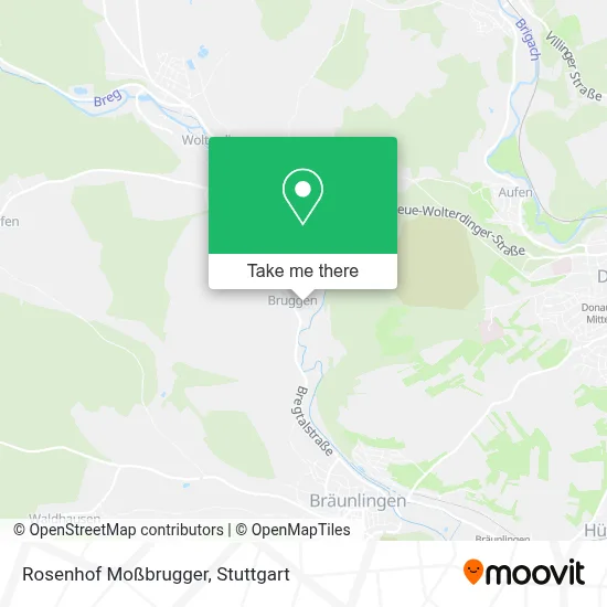 Rosenhof Moßbrugger map