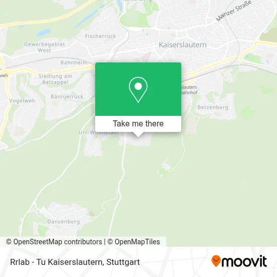 Rrlab - Tu Kaiserslautern map