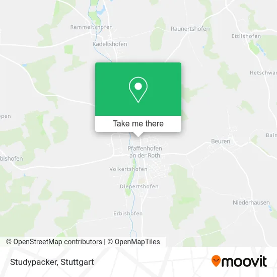 Studypacker map