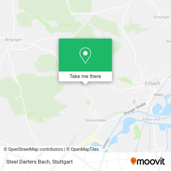 Steel Darters Bach map