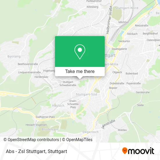 Abs - Zsl Stuttgart map