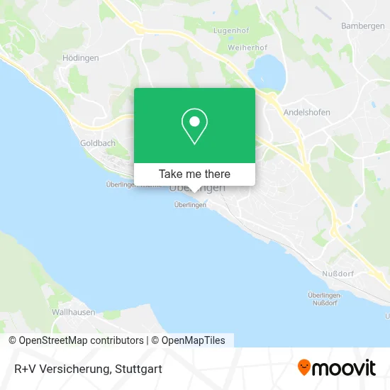 R+V Versicherung map