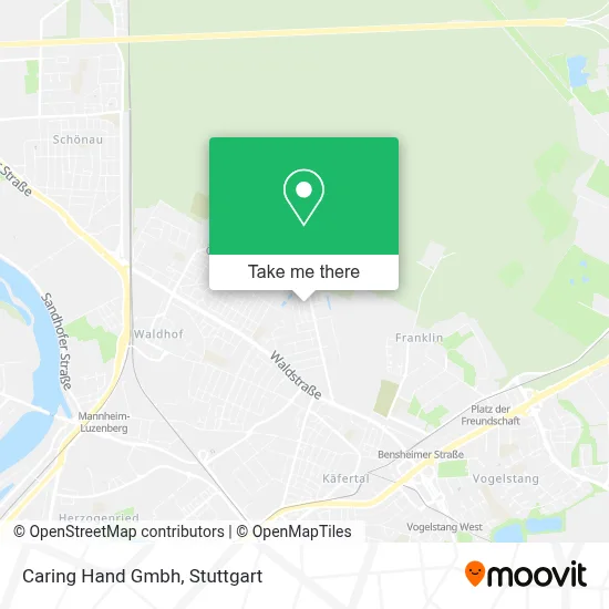 Caring Hand Gmbh map