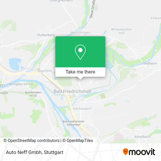 Auto Neff Gmbh map