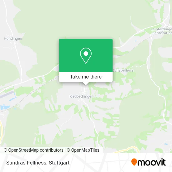Sandras Fellness map