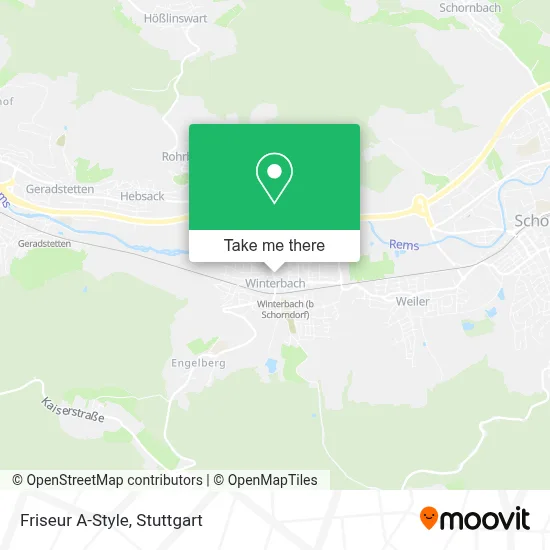 Friseur A-Style map