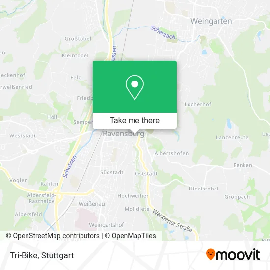 Tri-Bike map