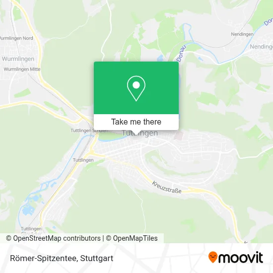 Römer-Spitzentee map