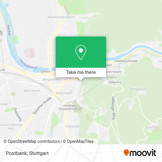 Postbank map