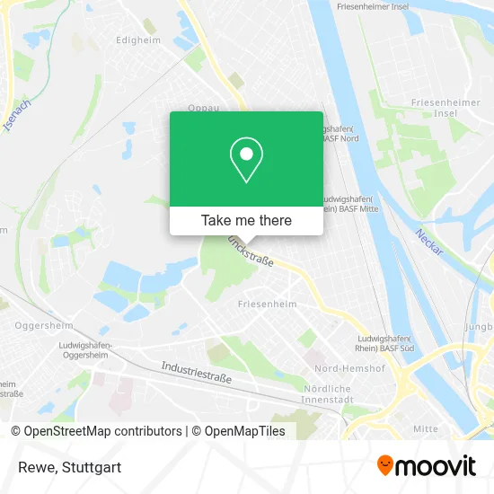 Rewe map