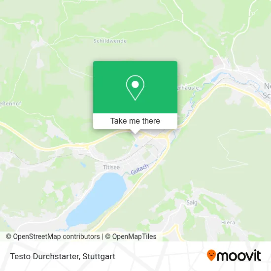 Testo Durchstarter map