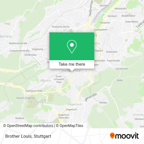 Brother Louis map