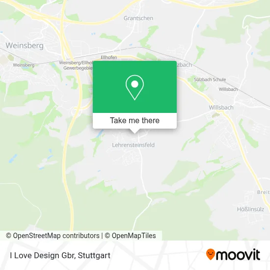 I Love Design Gbr map