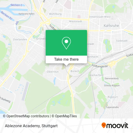 Ablezone Academy map