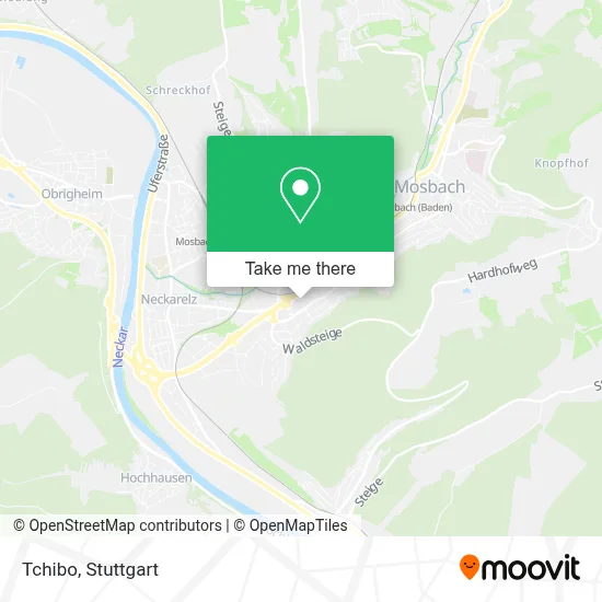 Tchibo map