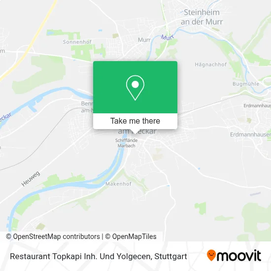 Restaurant Topkapi Inh. Und Yolgecen map