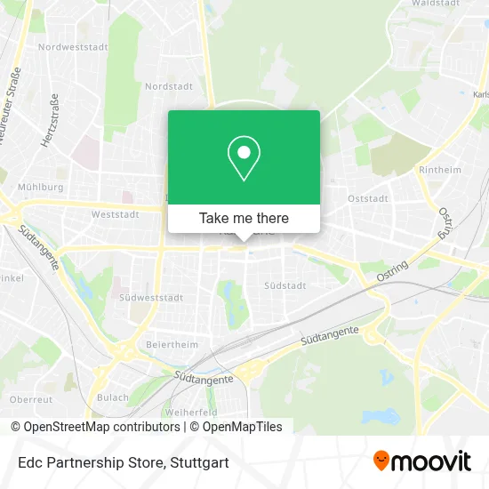 Edc Partnership Store map