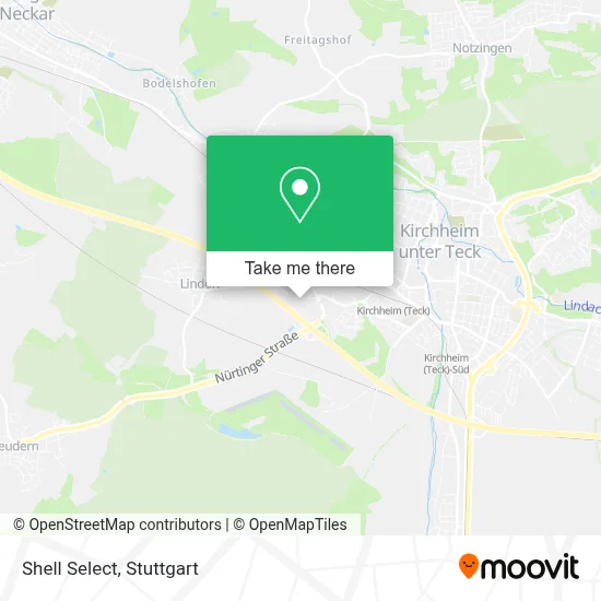 Shell Select map