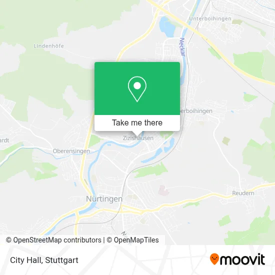Rathaus map