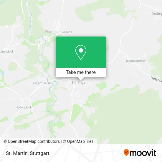 St. Martin map