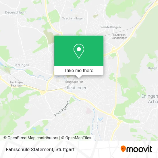 Fahrschule Statement map