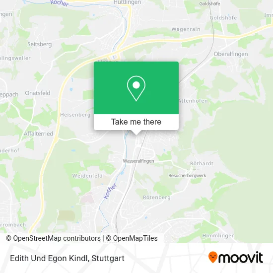 Edith Und Egon Kindl map