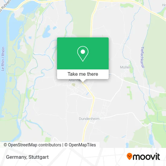 Germania map
