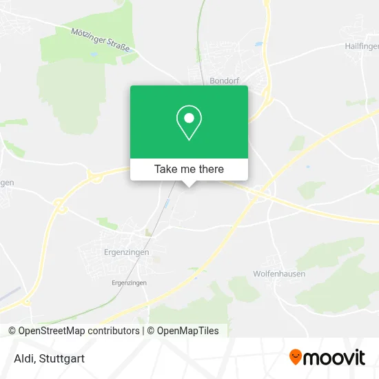 Aldi map