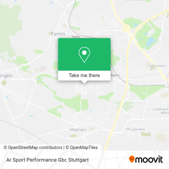 Ar Sport Performance Gbr map