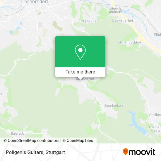Poligenis Guitars map