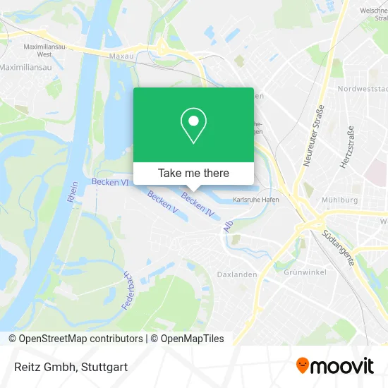 Reitz Gmbh map