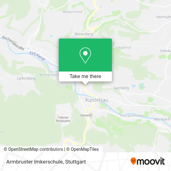 Armbruster Imkerschule map