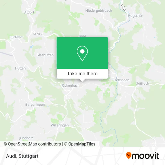 Audi map
