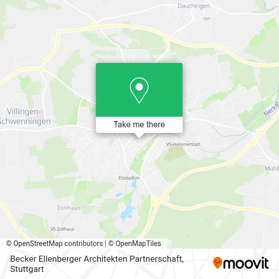 Becker Ellenberger Architekten Partnerschaft map