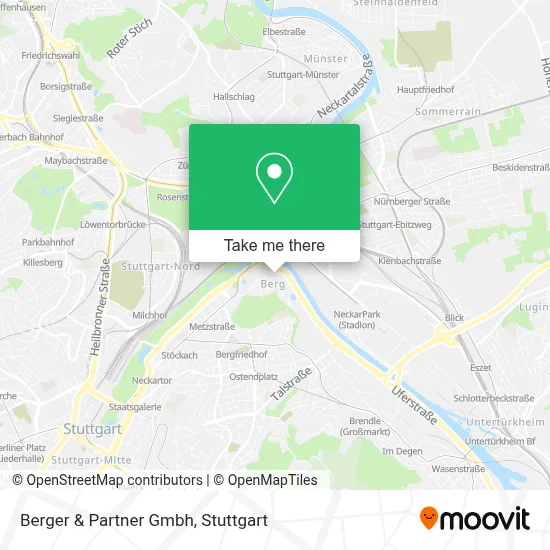 Berger & Partner Gmbh map