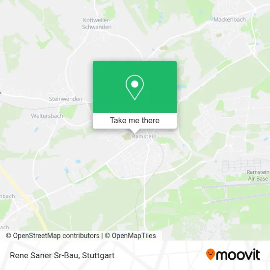 Rene Saner Sr-Bau map