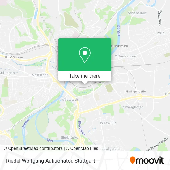 Riedel Wolfgang Auktionator map