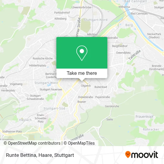 Runte Bettina, Haare map