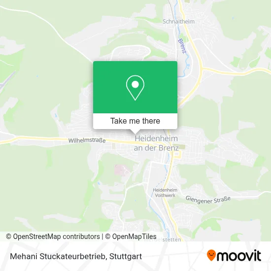 Mehani Stuckateurbetrieb map