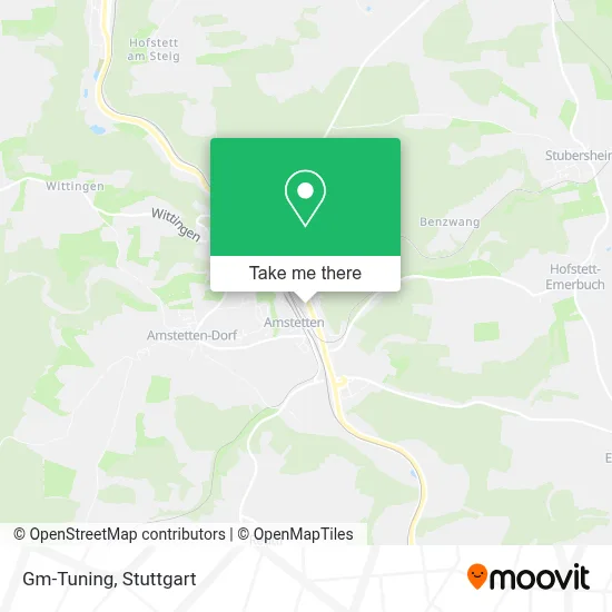Gm-Tuning map