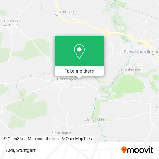 Aldi map