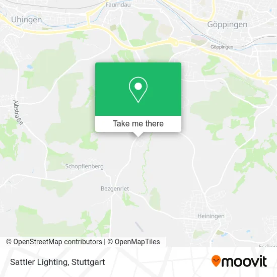 Sattler Lighting map