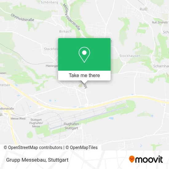 Grupp Messebau map