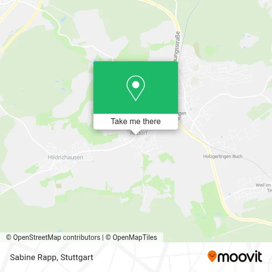Sabine Rapp map