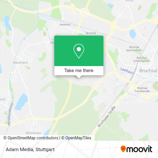 Adam Media map