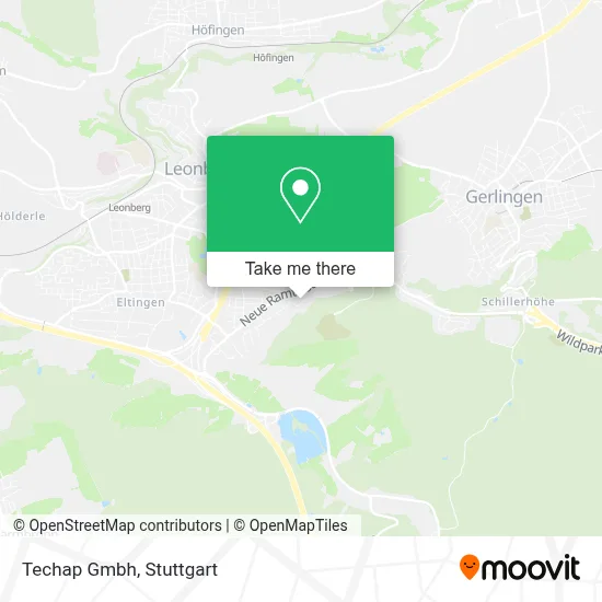 Techap Gmbh map