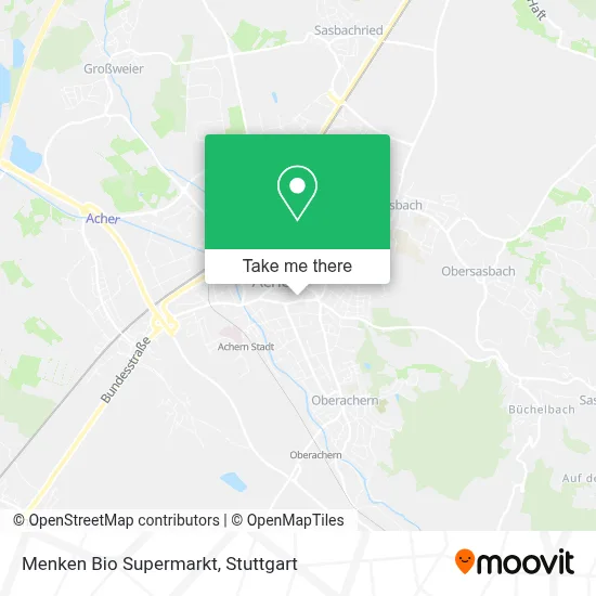 Menken Bio Supermarkt map