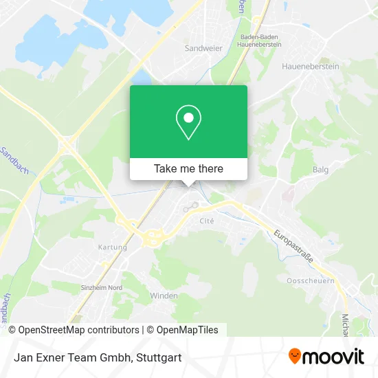 Jan Exner Team Gmbh map