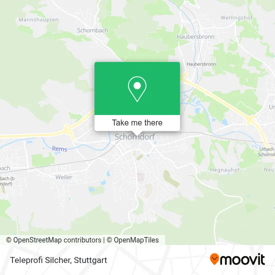 Teleprofi Silcher map