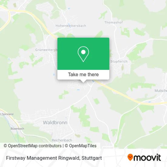 Firstway Management Ringwald map